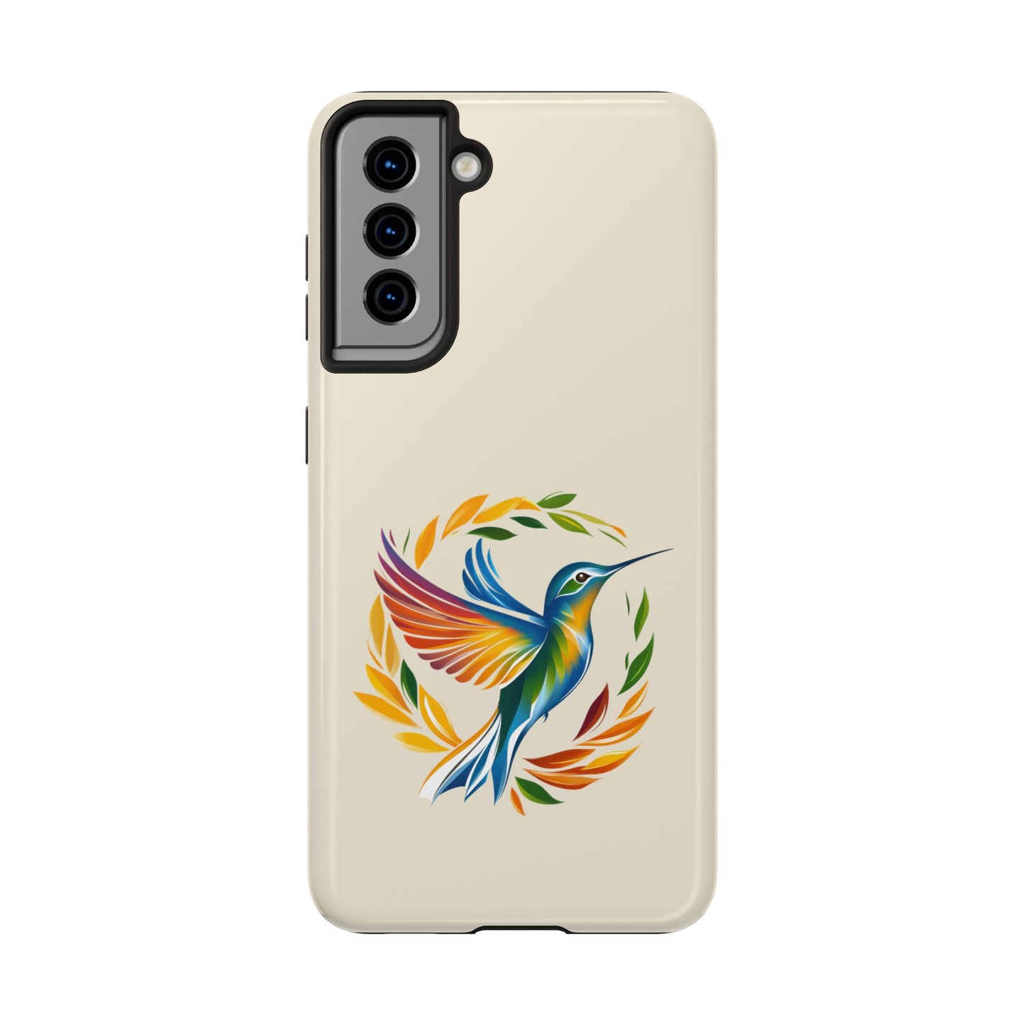 Hummingbird Rainbow Tough Phone Cases