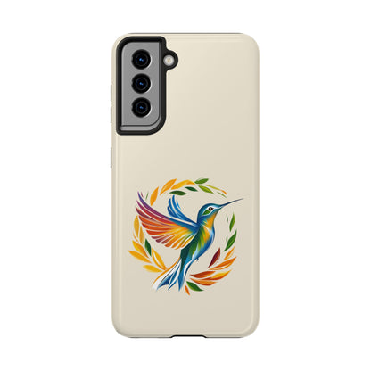 Hummingbird Rainbow Tough Phone Cases