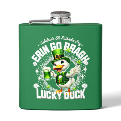 Erin Go Bragh Stainless Steel Flask - 6oz