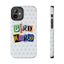 Bird Nerd Tough Phone Case - Fun & Colorful Design for Bird Lovers