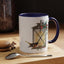 Cozy Christmas Lantern Accent Coffee Mug – Perfect Gift for Bird Lovers