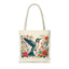 Hummingbird In Bloom Tote Bag - Natural color