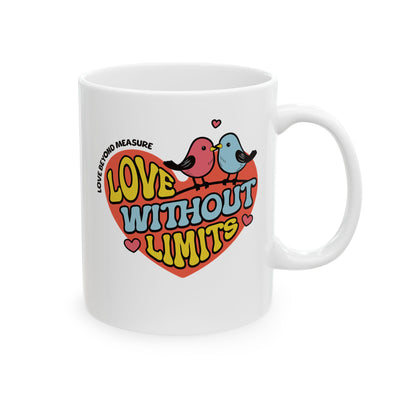 Love Beyond Measure Ceramic Mug - Perfect Gift for Couples