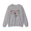 Bird Heart Graphic Unisex Crewneck Sweatshirt