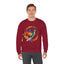 Hummingbird Rainbow Graphic Unisex Crewneck Sweatshirt
