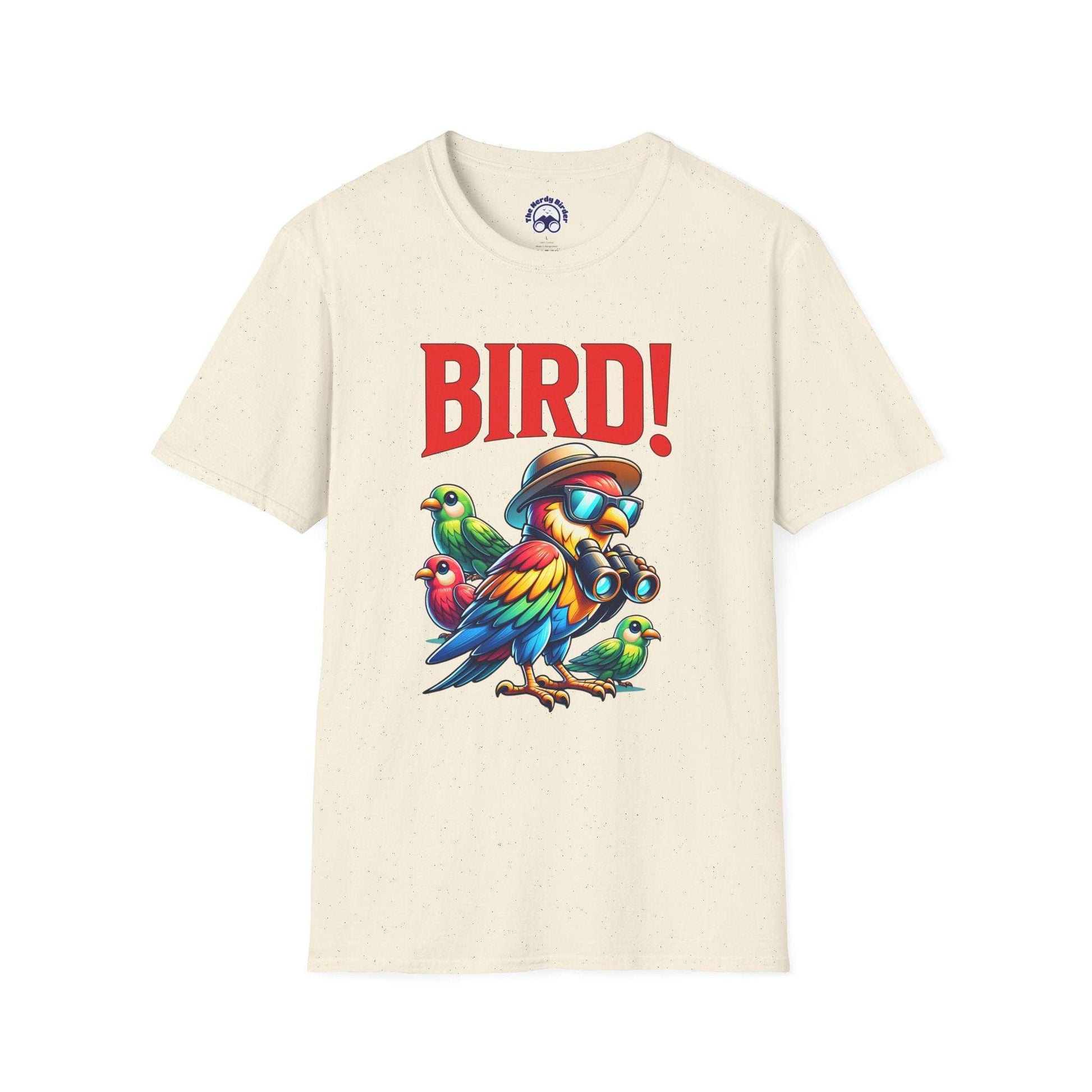 Colorful BIRD! Unisex Softstyle T-Shirt