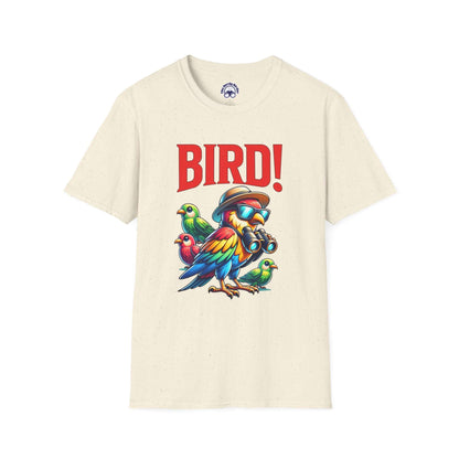 Colorful BIRD! Unisex Softstyle T-Shirt