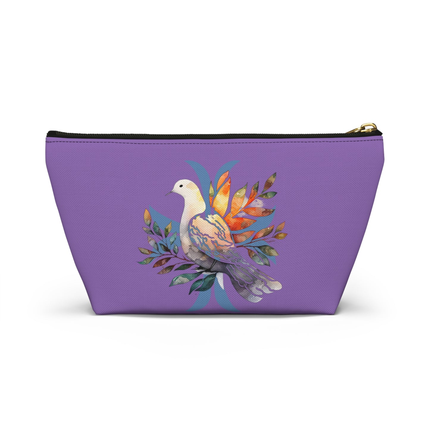 Peaceful Dove Accessory Pouch in Purple