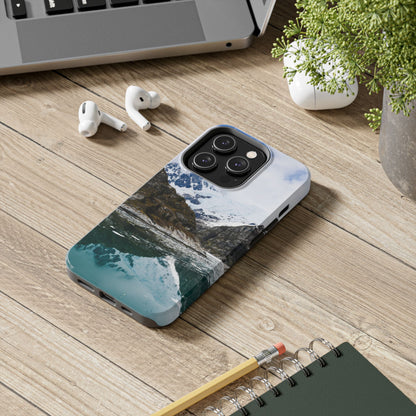 Scenic Mountain Tough Phone Case - Durable Design for Outdoor Enthusiasts