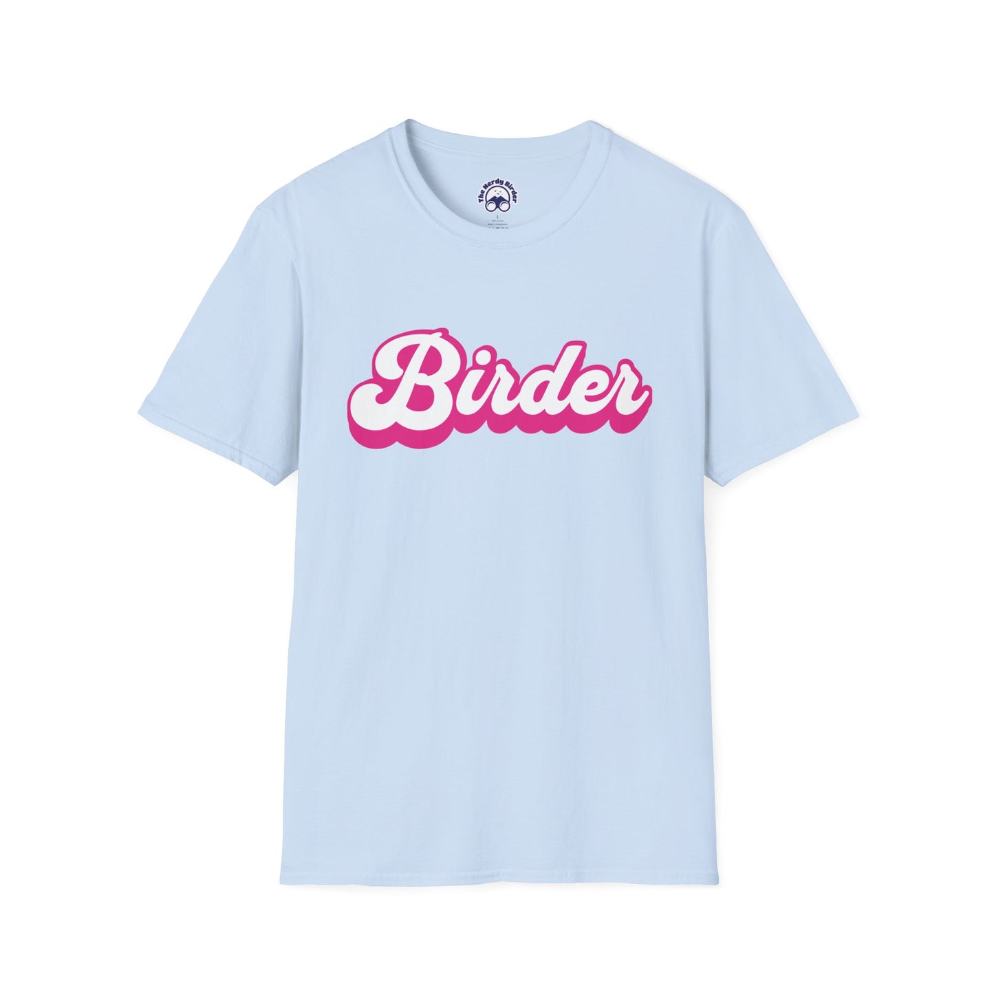 Birder Unisex Softstyle T-Shirt - Retro Vibe Tee for Casual Wear