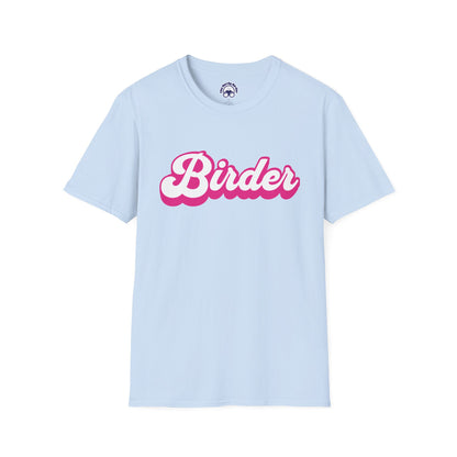 Birder Unisex Softstyle T-Shirt - Retro Vibe Tee for Casual Wear