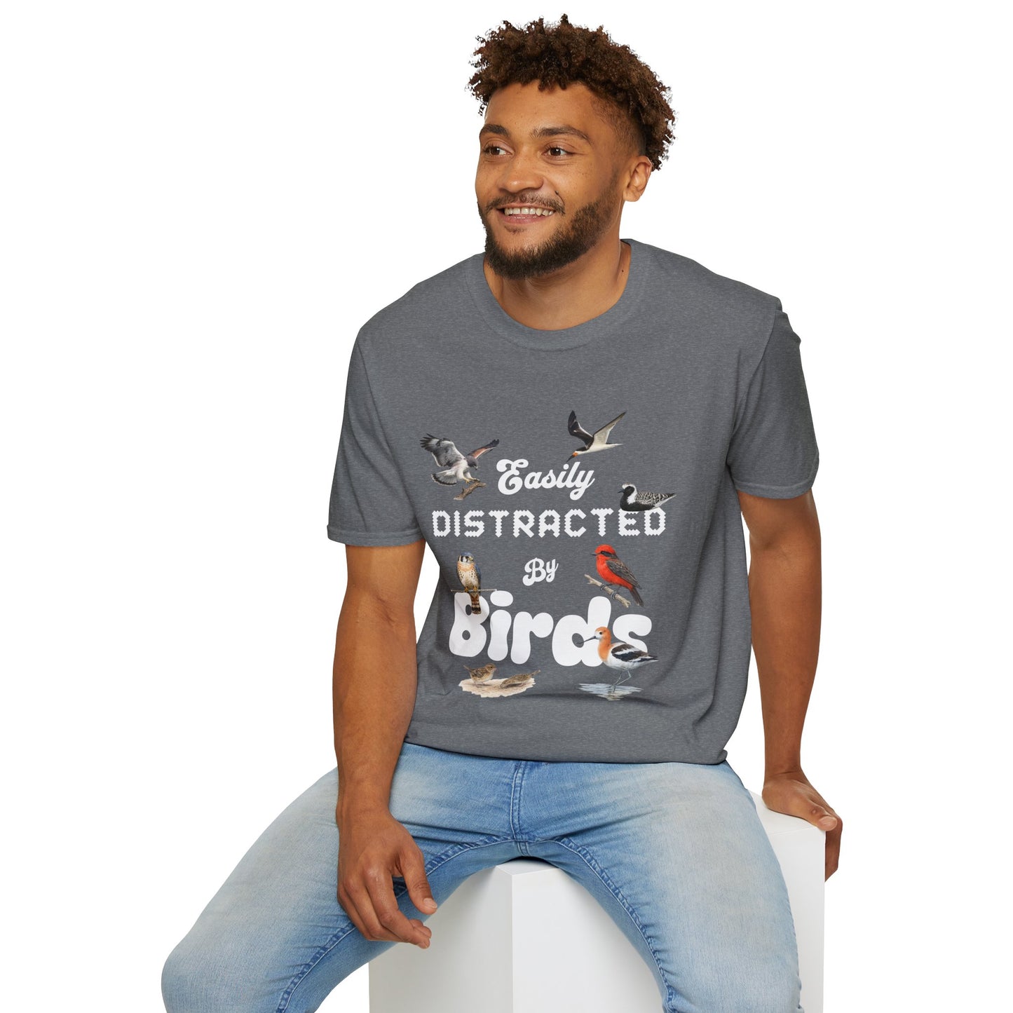 Easily Distracted by Birds - Texas Edition T-shirt