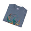 Elegant Peacock Unisex Softstyle T-Shirt