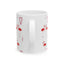 Holiday Flamingo Ceramic Mug – Fun 11oz & 15oz Coffee Cup with Candy Canes Design
