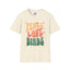 Peace Love Birds Unisex Softstyle T-Shirt - Retro Vibe Tee for Casual Wear