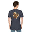 Texas Red-Tailed Hawk on the back of the T-Shirt