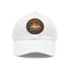 The Nerdy Birder - "Let's Go Birding"  Dad Hat, Leather Patch Cap, Perfect Gift for Dads, Nature Lovers, Casual Style Cap, Summer Accessories