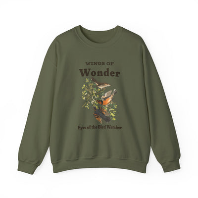 Wings of Wonder Crewneck Sweatshirt - Perfect Gift for Bird Watchers