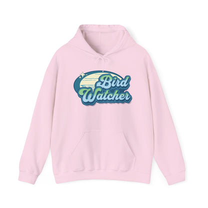 The Nerdy Birder Bird Watcher Teal Unisex Hoodie - Cozy Sweatshirt for Nature Lovers