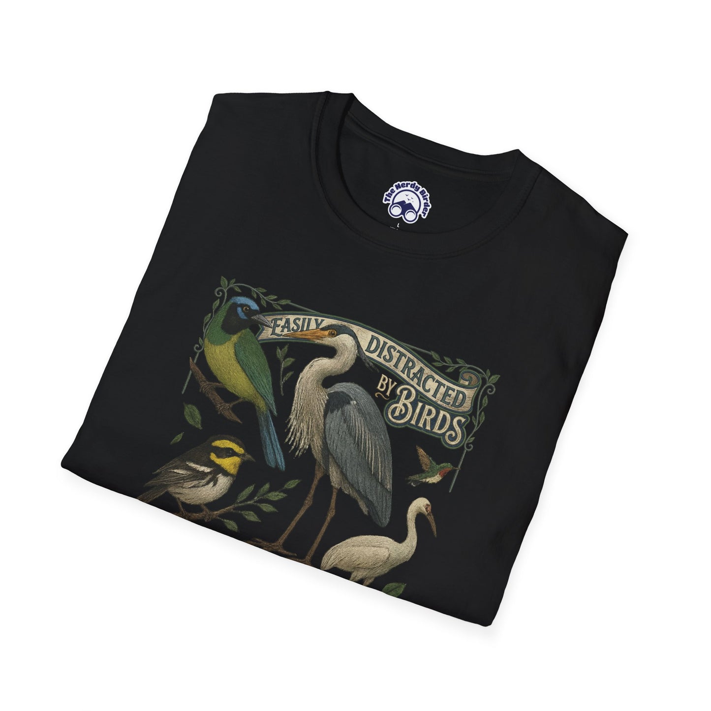Easily Distracted by Texas Birds Graphic T-Shirt