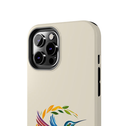 Hummingbird Rainbow Tough Phone Cases