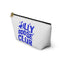 Silly Goose Club Accessory Pouch | Fun Makeup Bag | Travel Organizer | Gift for Friends | Cute Storage Solution | Quirky T-bottom Bag