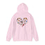 Bird Heart Unisex Hoodie Back Design - Cozy Sweatshirt for Nature Lovers