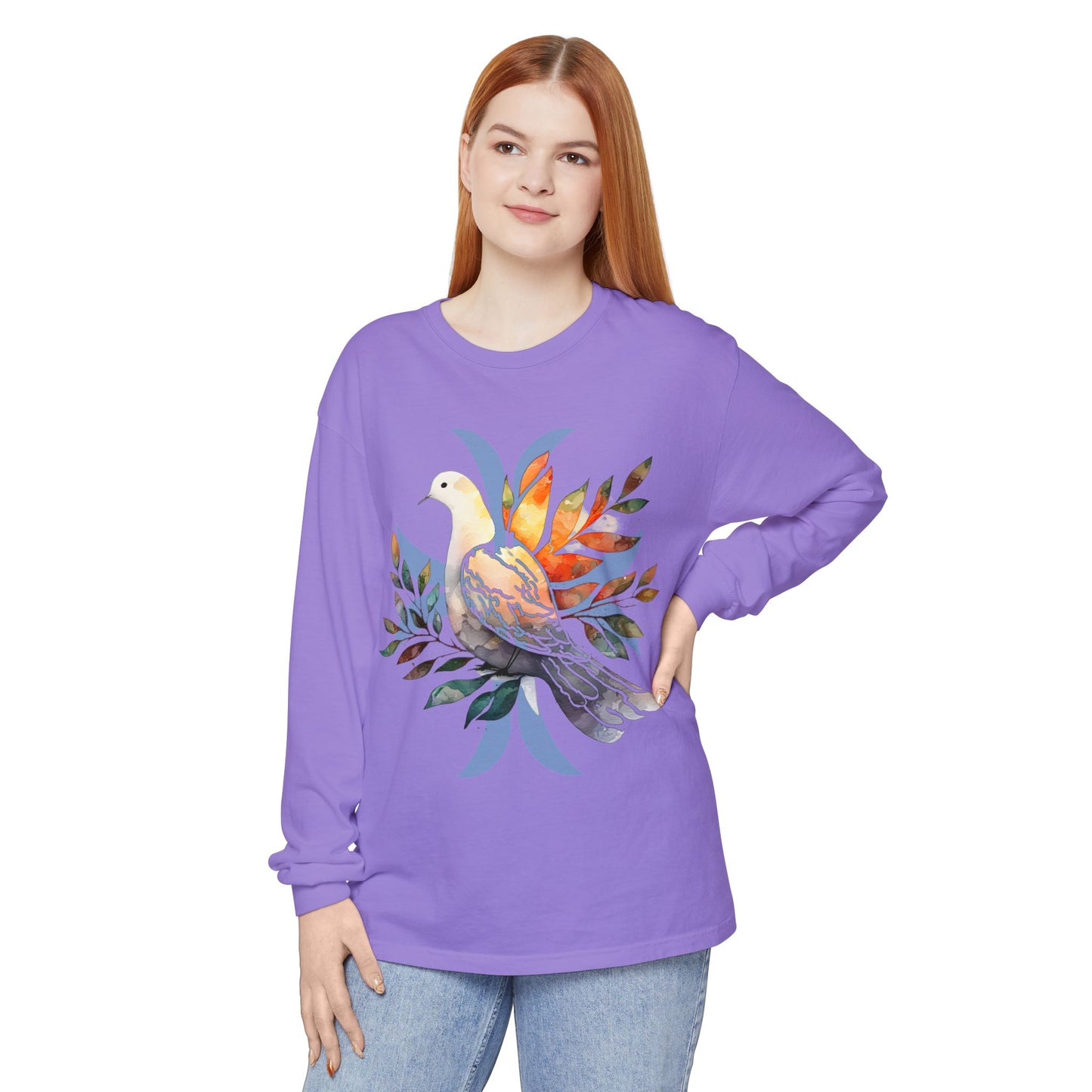 Peaceful Dove Long Sleeve T-Shirt