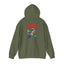 The Nerdy Birder - "Bird!" Back Design Unisex Hoodie - Cozy Sweatshirt for Nature Lovers