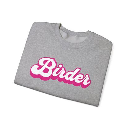 Birder Unisex Heavy Blend™ Crewneck Sweatshirt - Cozy Gift for Birdwatchers