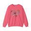 Bird Heart Graphic Unisex Crewneck Sweatshirt