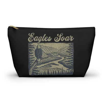 Eagles Soar Accessory Pouch - Organizer, Gift for Birdwatchers, Makeup Case, Travel Pouch