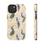 Elegant Peacock Tough Phone Case - Stylish Protection for Nature Lovers