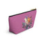 Peaceful Dove Accessory Pouch in Pink