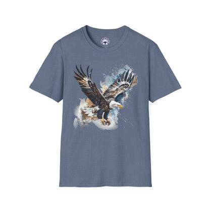 Majestic Eagle Birdwatching Enthusiast Unisex Softstyle T-Shirt