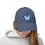 The Nerdy Birder Calm The Flock Down Vintage Style Hat - Unisex Distressed Cap