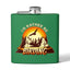 I'd Rather Be Birding Stainless Steel Flask, 6oz