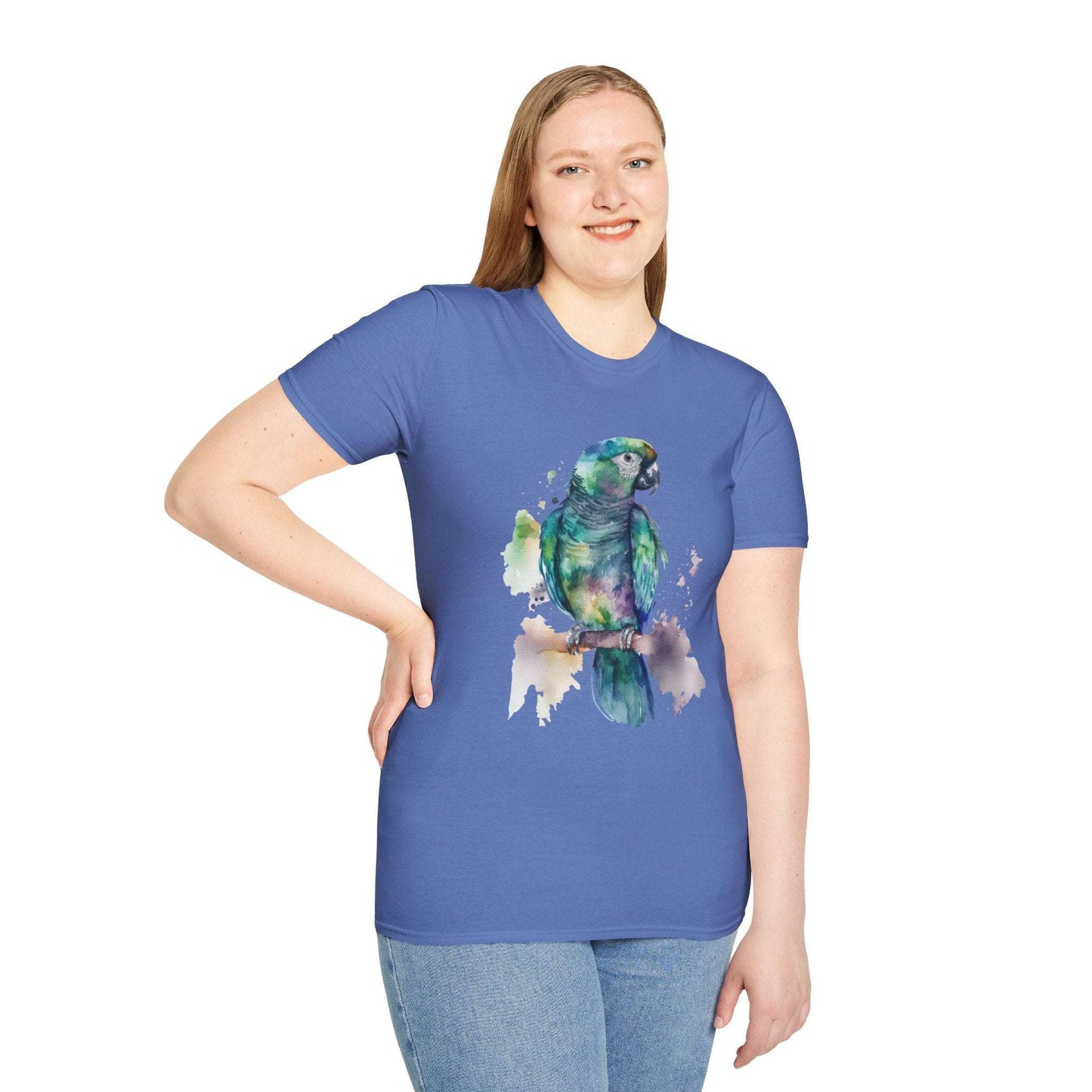 Elegant Parrot Unisex Softstyle T-Shirt
