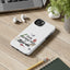 The Nerdy Birder - Easily Distracted by Birds Tough Phone Cases, Bird Lover Gift, Unique Phone Accessory, Nature-Themed Case