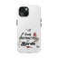 The Nerdy Birder - Easily Distracted by Birds Tough Phone Cases, Bird Lover Gift, Unique Phone Accessory, Nature-Themed Case