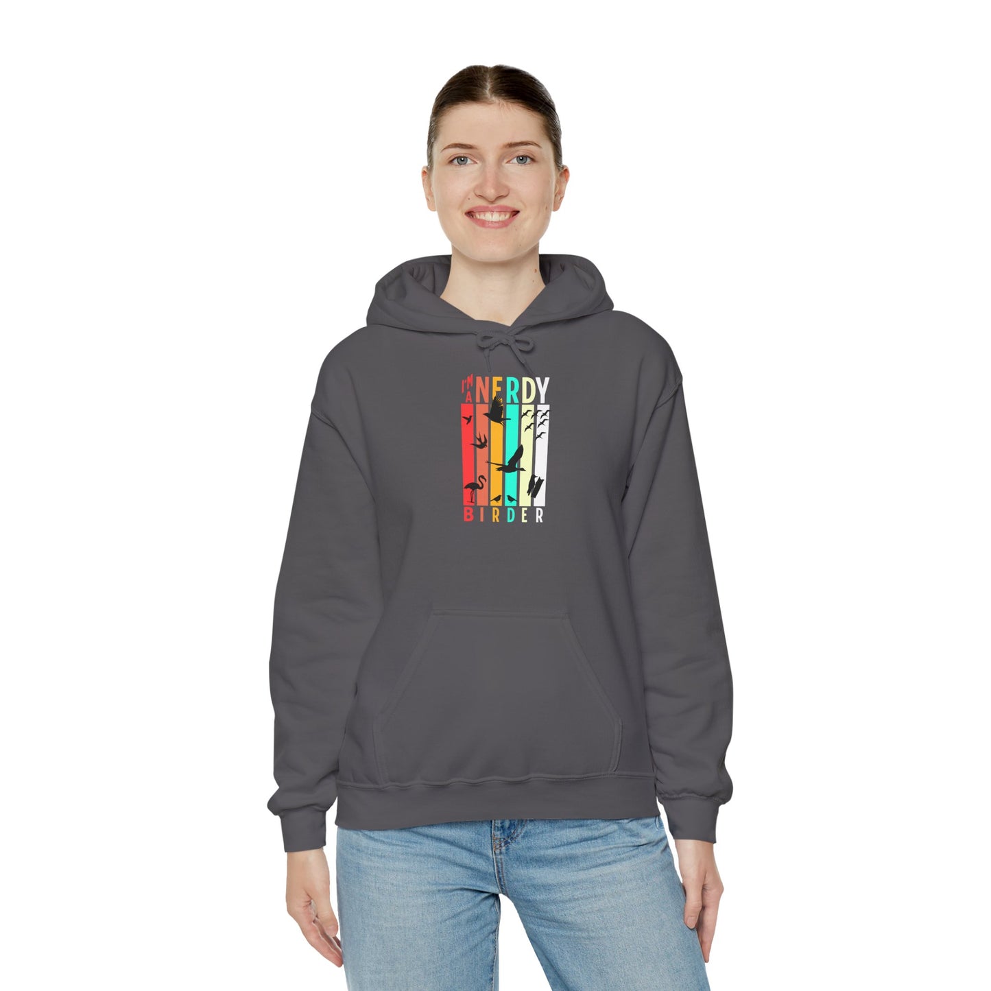 The Nerdy Birder - "I'm A Nerdy Birder" Unisex Hoodie - Cozy Sweatshirt for Nature Lovers