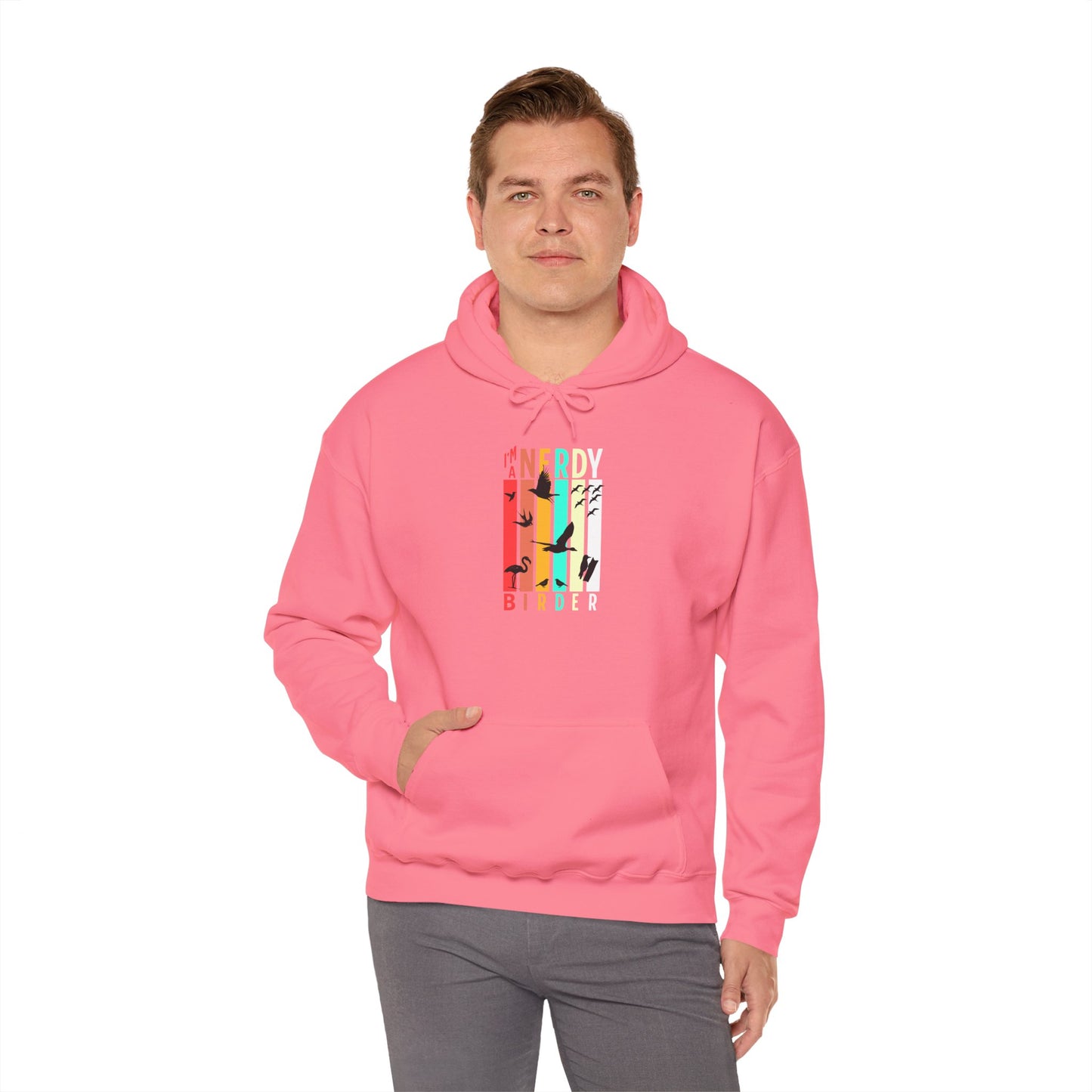 The Nerdy Birder - "I'm A Nerdy Birder" Unisex Hoodie - Cozy Sweatshirt for Nature Lovers