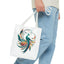 Vibrant Peacock Tote Bag – Artistic and Eco-Friendly Carryall for Everyday Use