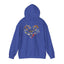Bird Heart Unisex Hoodie Back Design - Cozy Sweatshirt for Nature Lovers