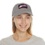 Pink Birder Hat with Leather Patch
