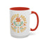 Birding Heals Accent Coffee Mug - Mind & Soul - Nature Lover Gift