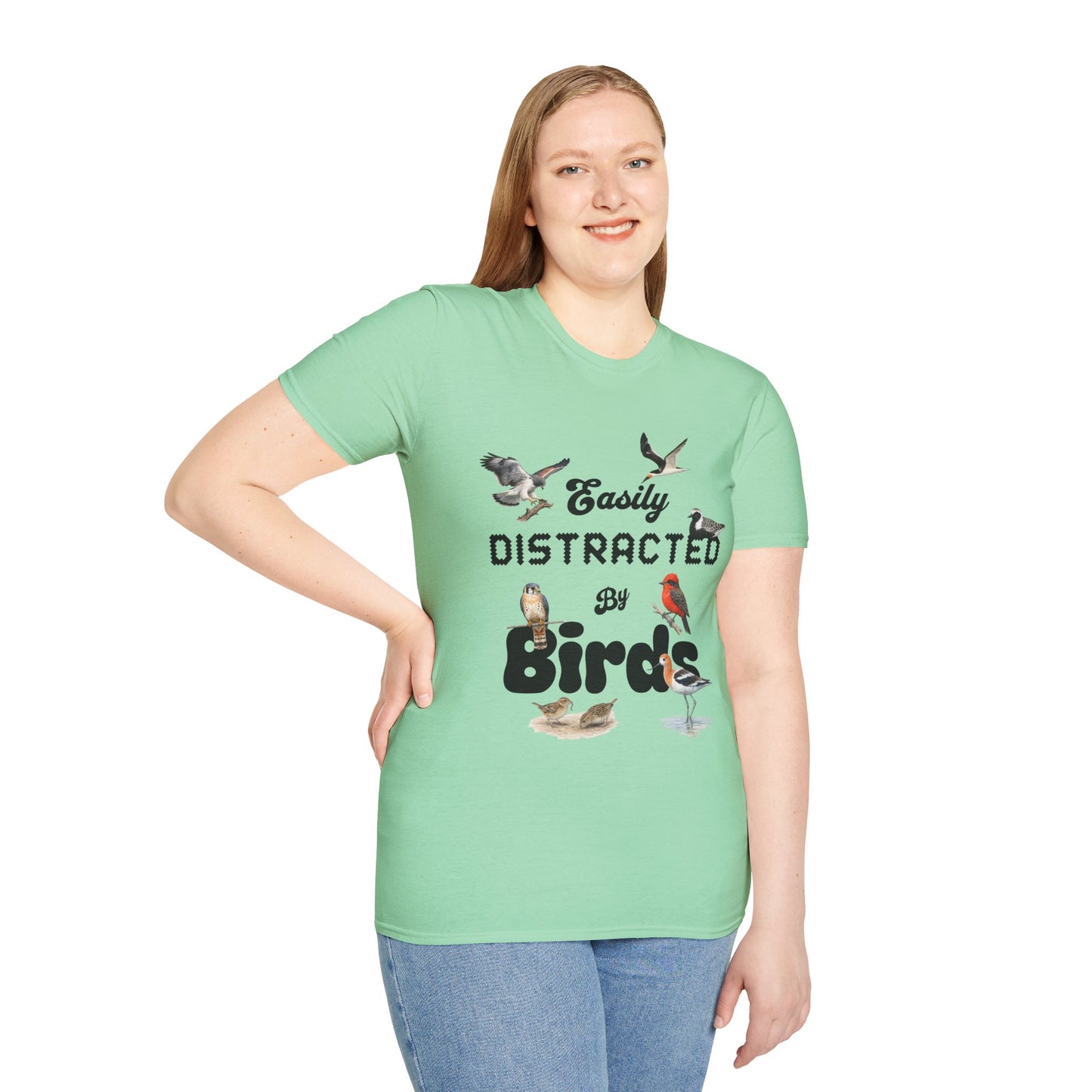 Easily Distracted by Birds - Texas Edition T-shirt