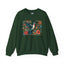 Hummingbird In Bloom Graphic Unisex Crewneck Sweatshirt