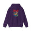 The Nerdy Birder - "Bird!" Back Design Unisex Hoodie - Cozy Sweatshirt for Nature Lovers