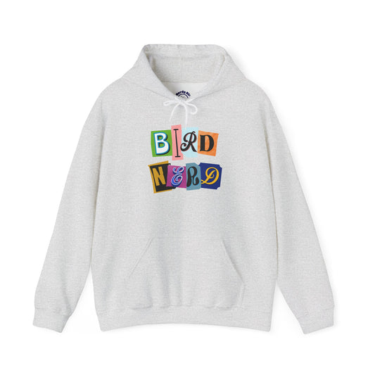 Bird Nerd Unisex Hooded Sweatshirt - Cozy Gift for Birdwatchers, Nature Lovers, Casual Style, Eco-Friendly, Every Day Wear